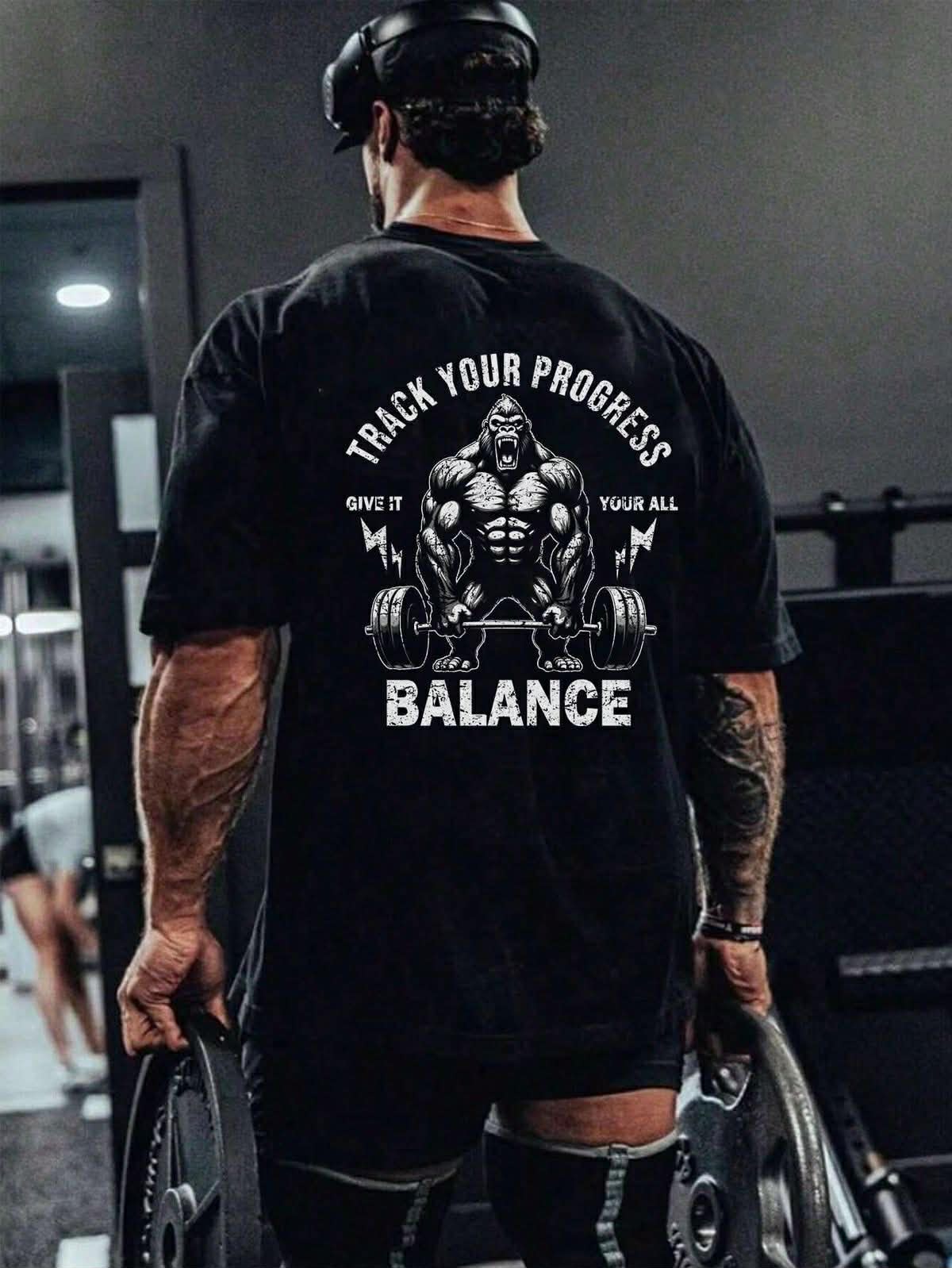 GYM T SHIRT OVERSIZE