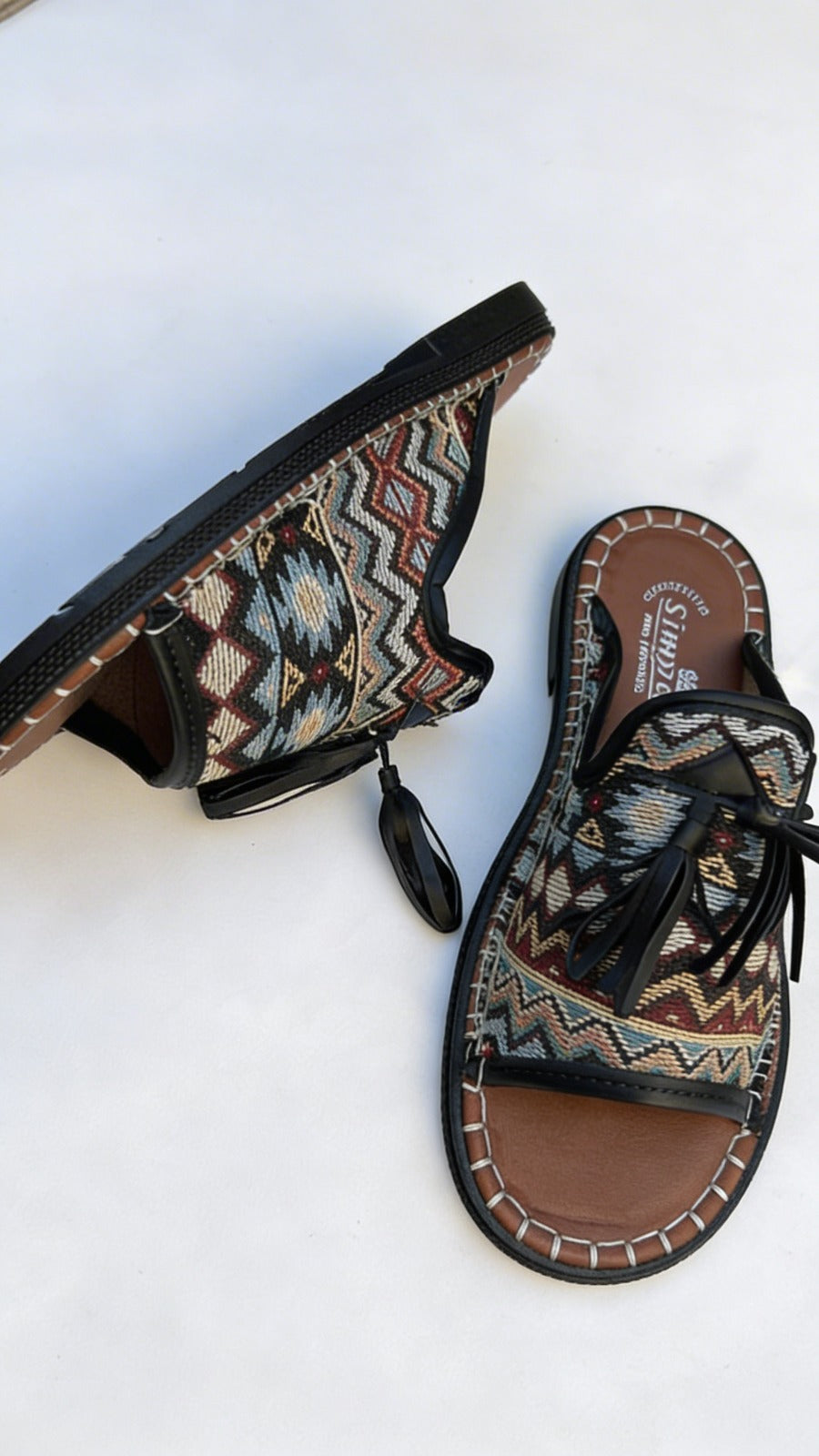 Mules femme Style Berbère de luxe