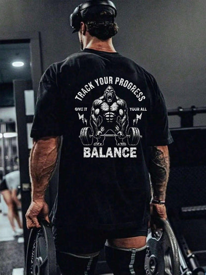 GYM T SHIRT OVERSIZE