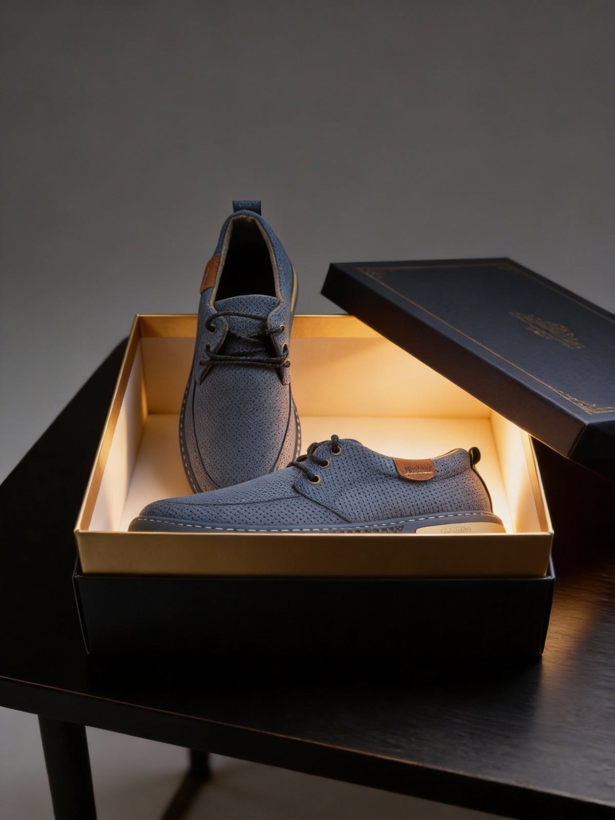 Trappeur bleu jean de luxe